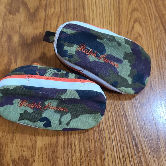 Baby Polo Ralph Lauren Sneakers Size 2 - Picture 4 of 5